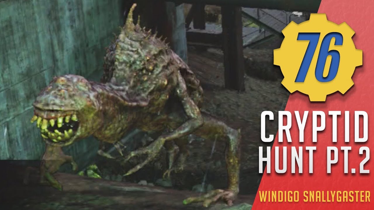 Cryptid Hunt - Snallygaster, Mole Men, Carnivorous Plants | Fallout 76