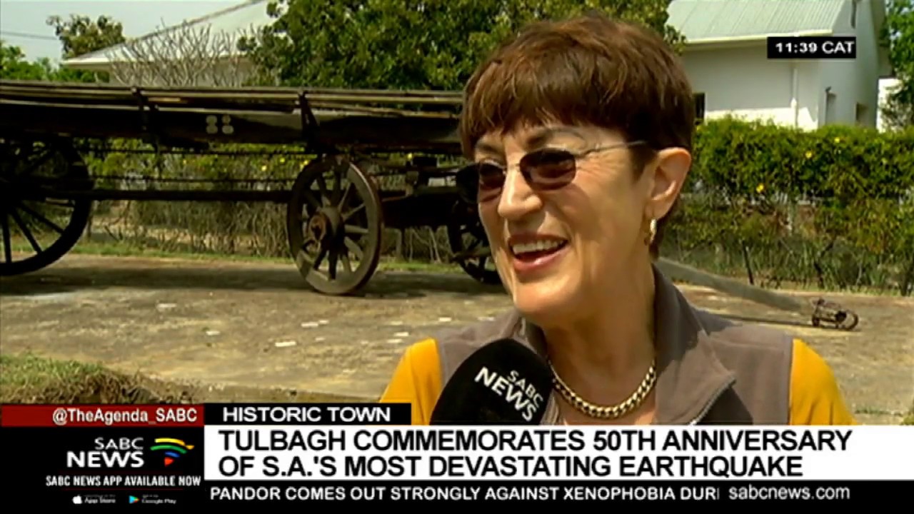Tulbagh commemorates the 50th anniversary of SA's most devastating earthquake