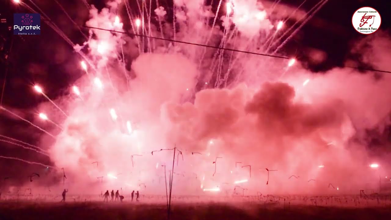 4K - Vitulazio (Ce) - 2023 - Pyrotek  Palmieri e De Candia - Batteria alla bolognese