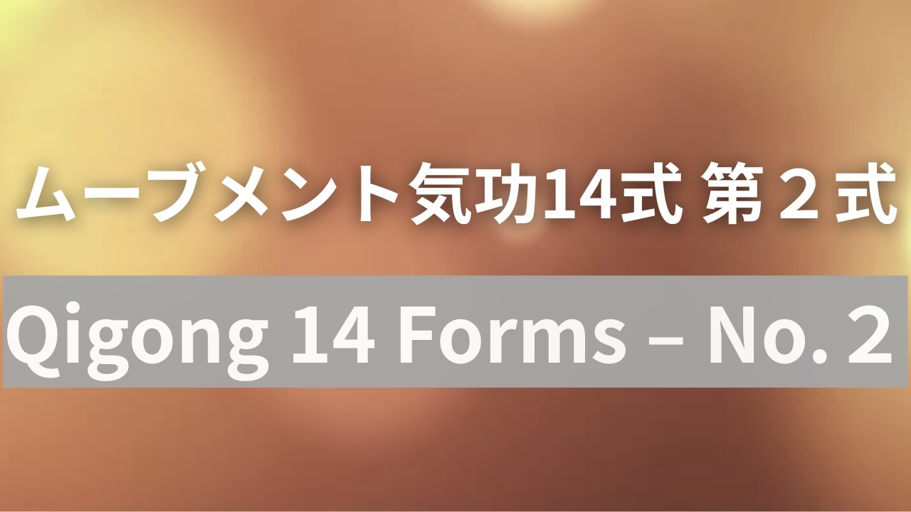 Qigong 14 Forms - Form ２ Introduction 気功14式 第２式 解説
