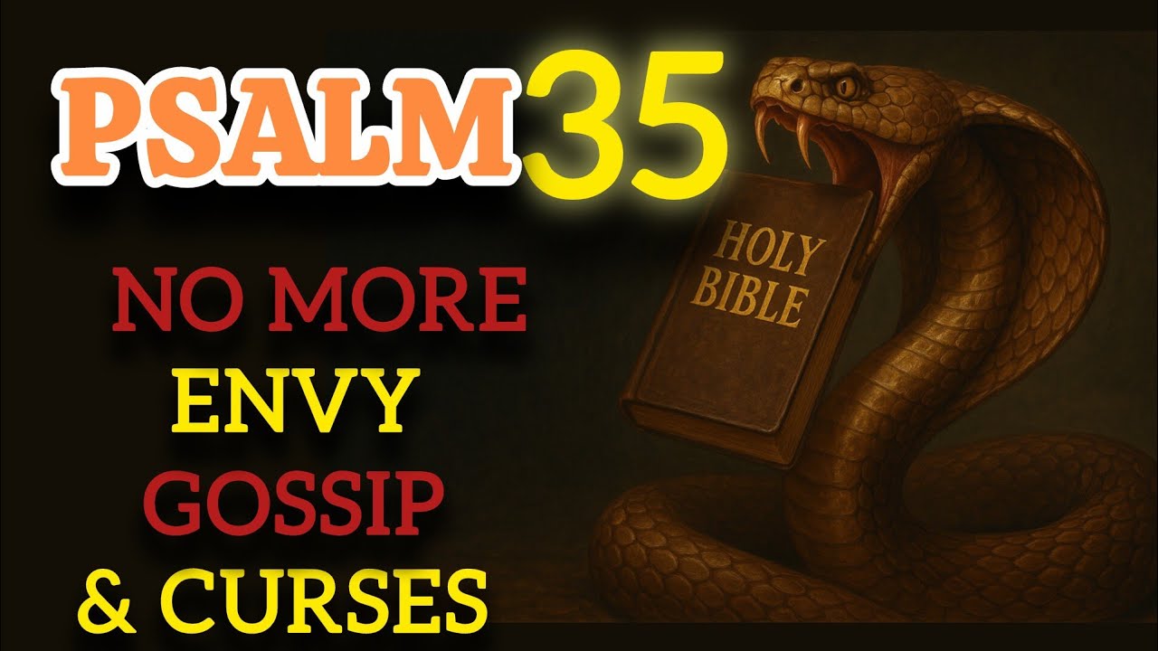 Psalm 35  Break Witchcraft, Silence Gossipers, Reverse Curses and Destroy Envy.