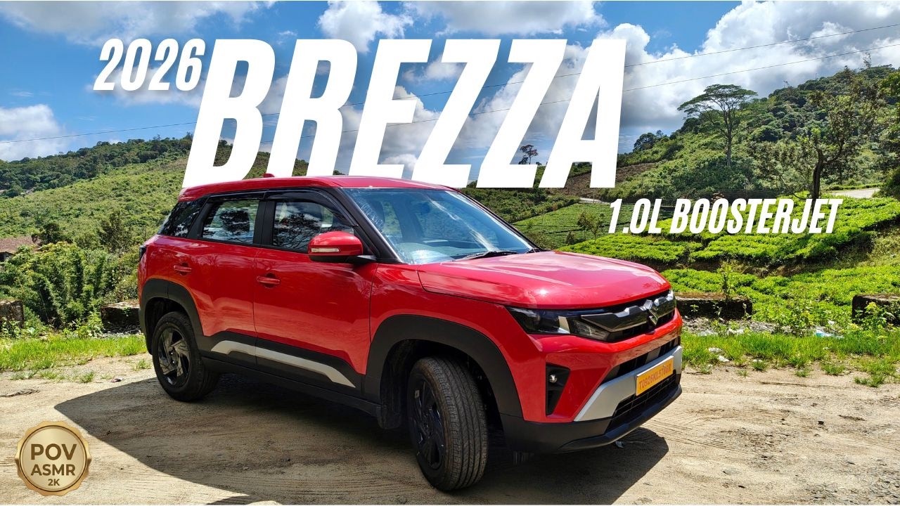 2026 Maruti Brezza VXi 1.0L Turbo Boosterjet  | Drive and Walkaround | POV  | ASMR |