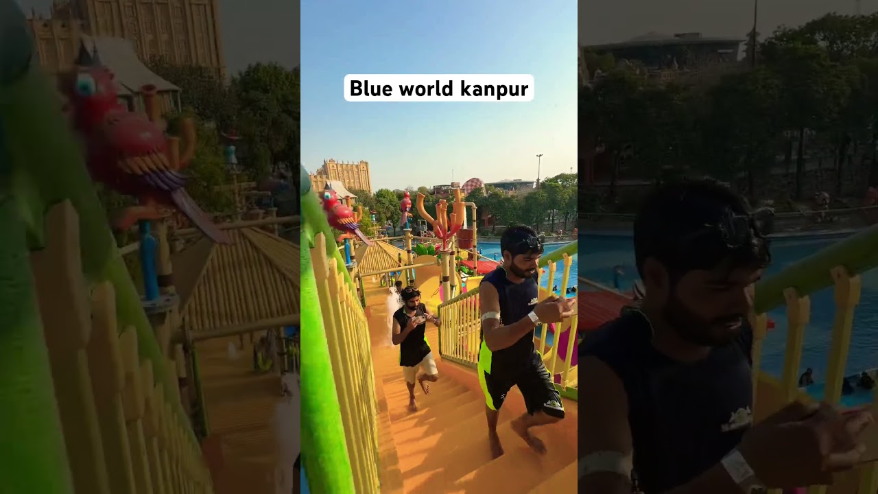 Blue world kanpur #blueworld #waterpark #adventure