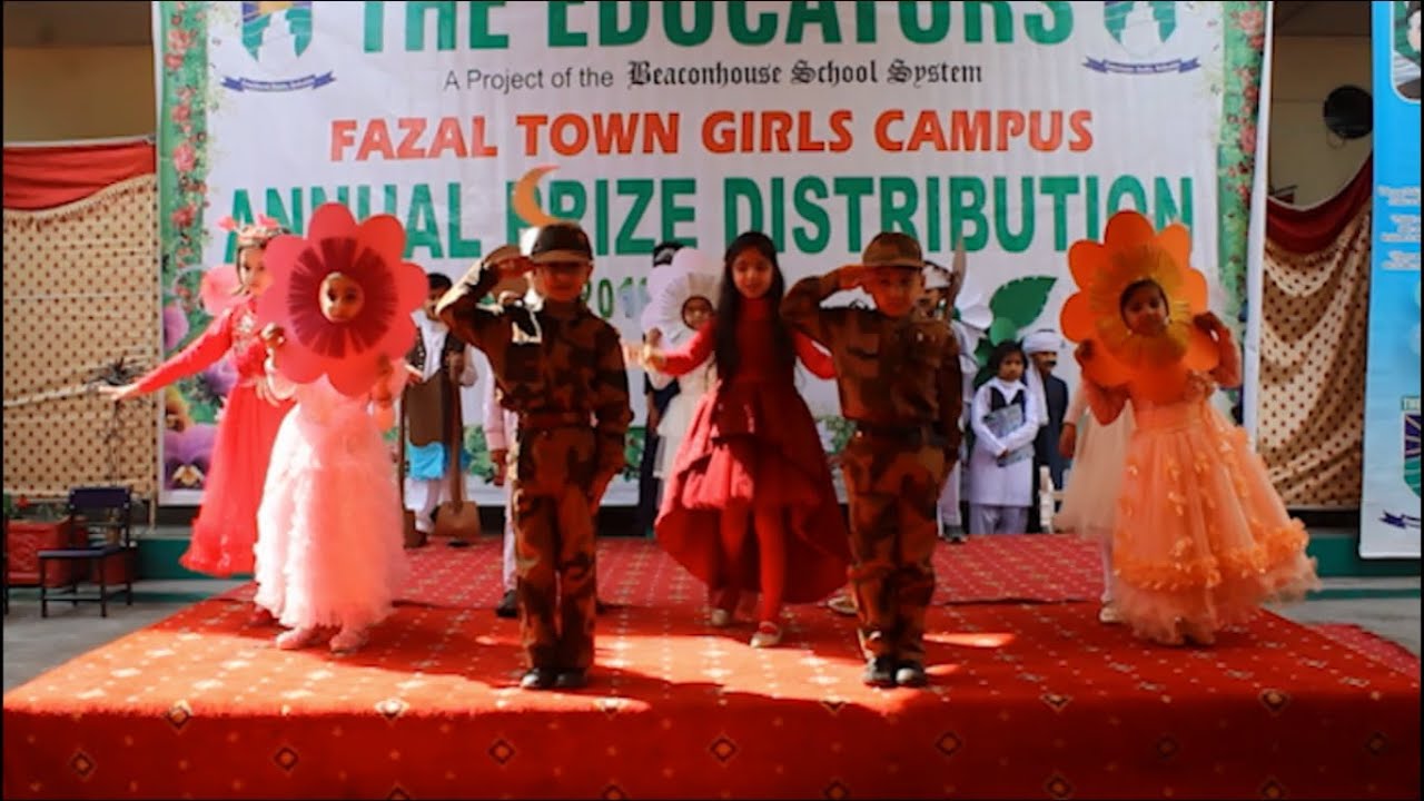 A lovely performance by students on 