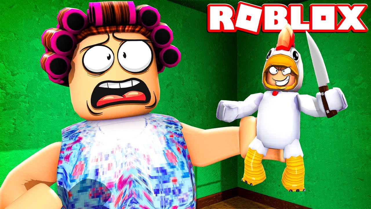 FACCIO ARRABBIARE MIA NONNA SU ROBLOX!!
