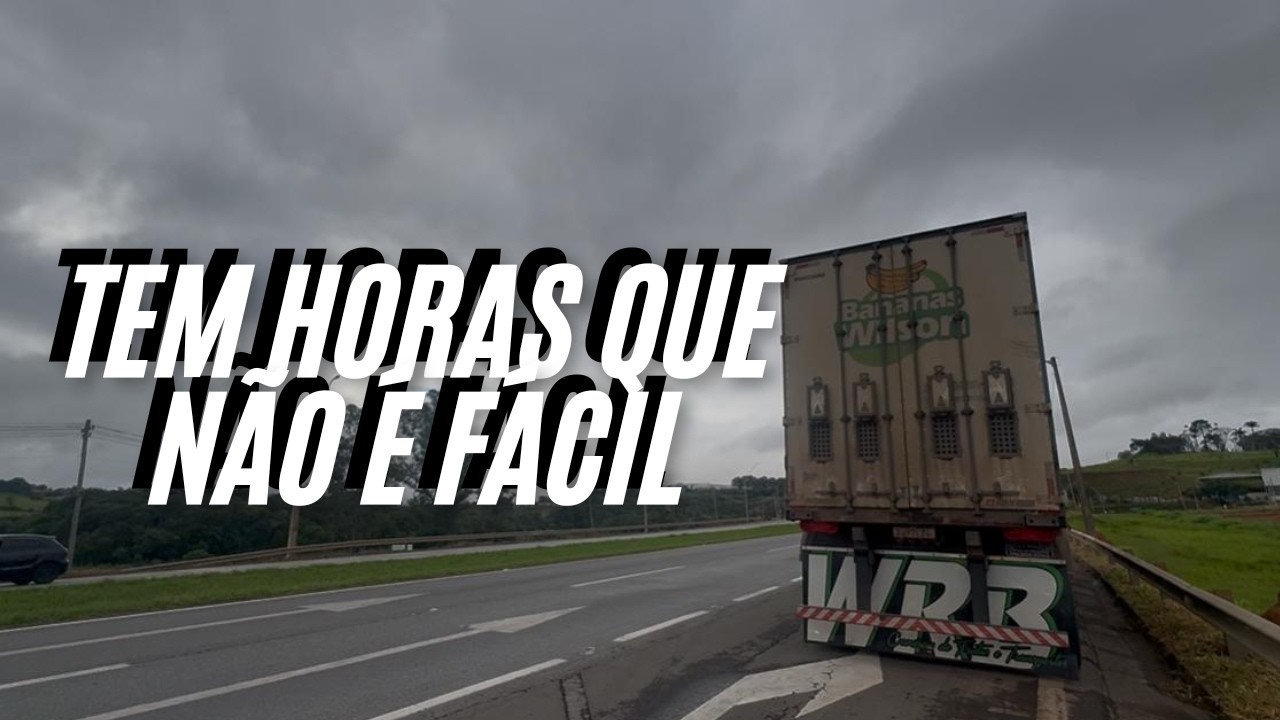 Caminhão quebrou de novo 😭