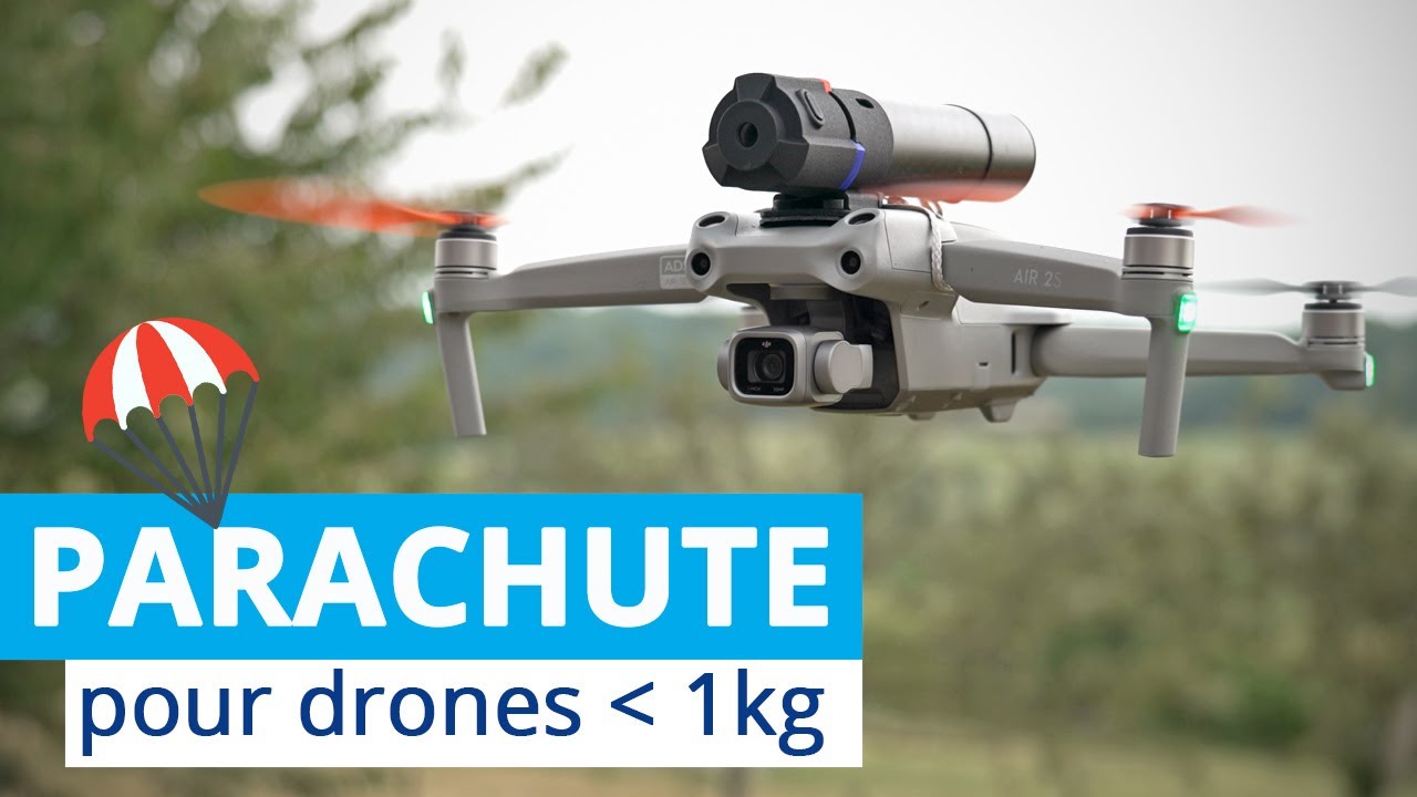 TEST PARACHUTE pour DRONE de moins de 1 kg : ZÉPHYR MINI de DRONAVIA