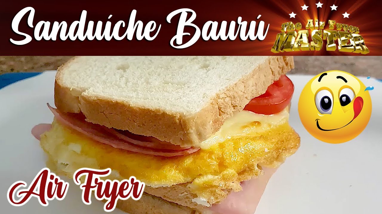 COMO FAZER SANDUICHE DE PÃO DE FORMA NA AIRFRYER