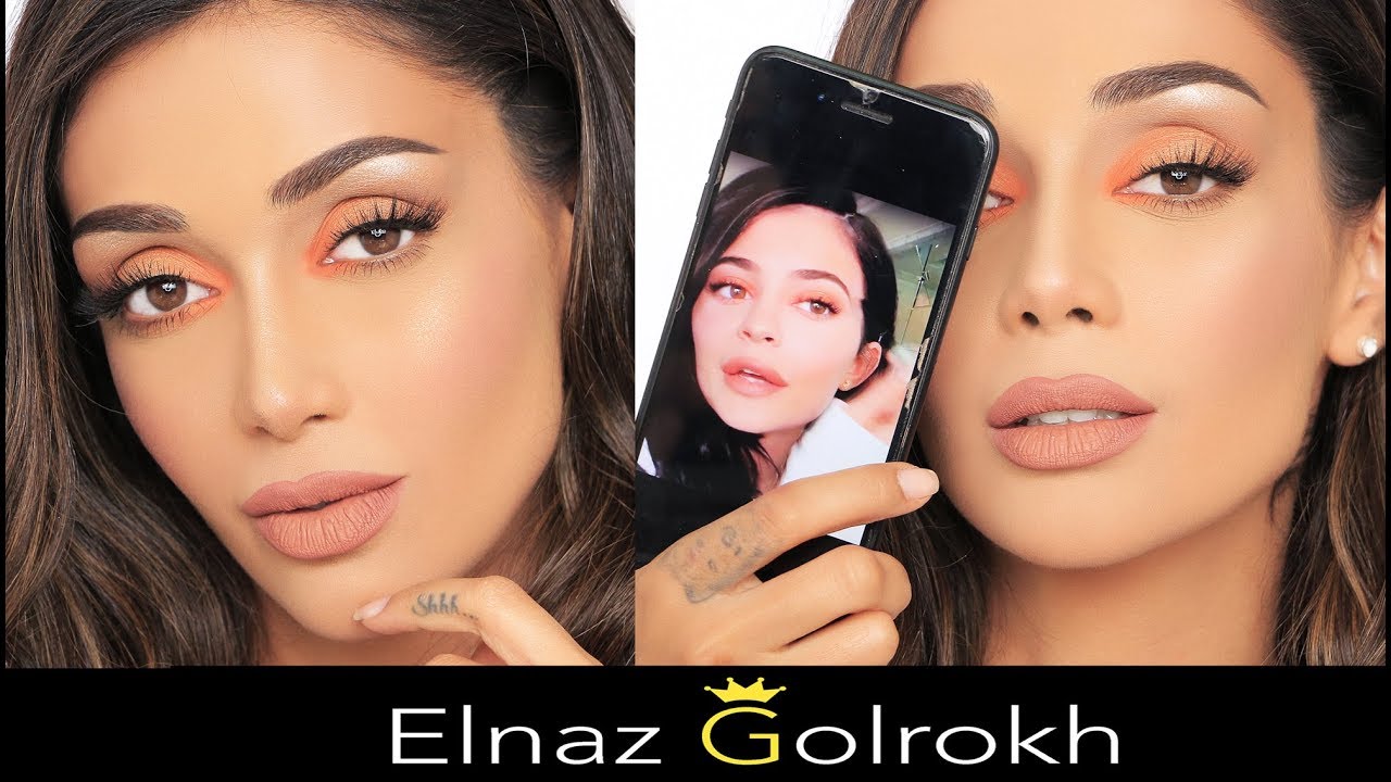 Kylie Jenner Vogue Makeup Tutorial | Elnaz Golrokh  الناز گلرخ