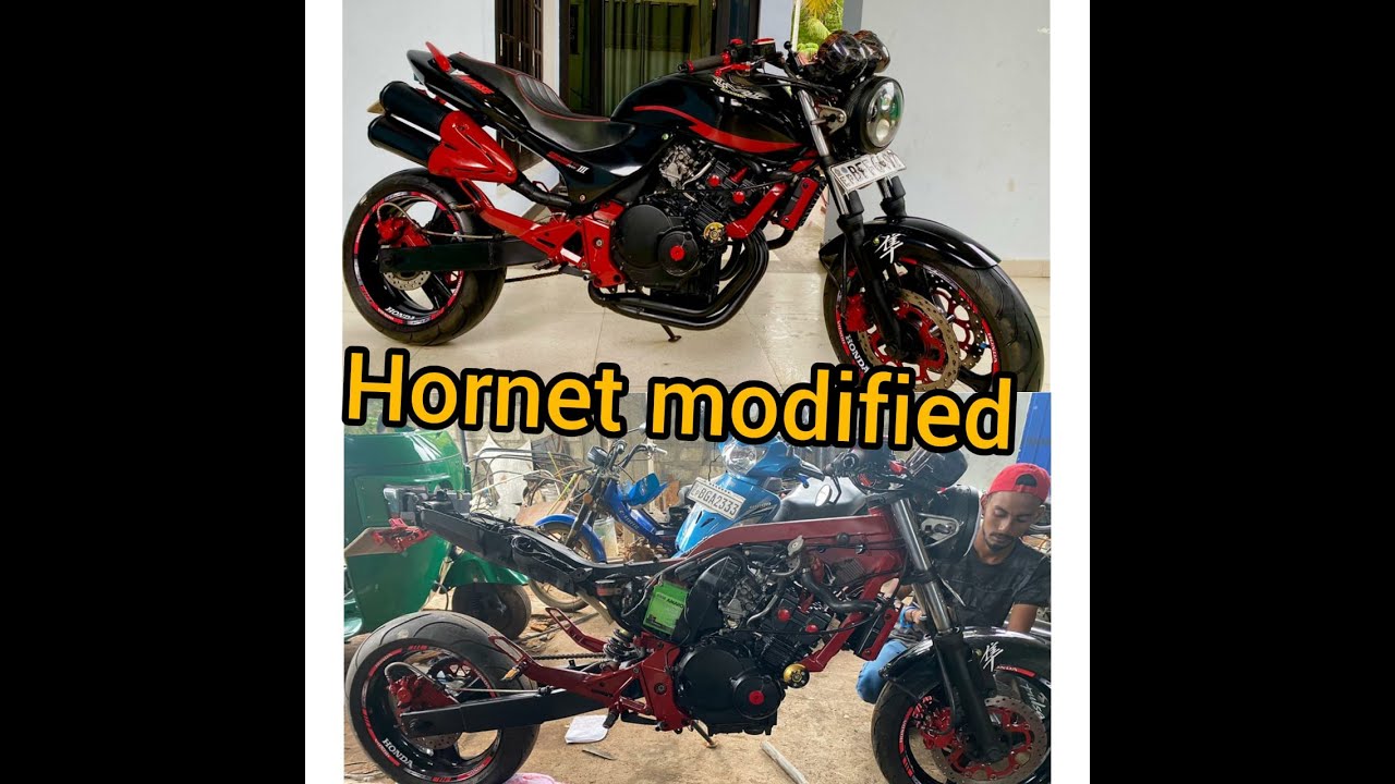 honda hornet modified