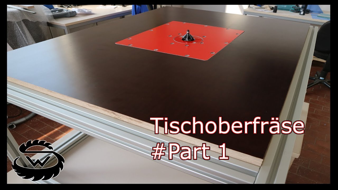 Tischoberfräse Selber Bauen // Router Table DIY #Part 1