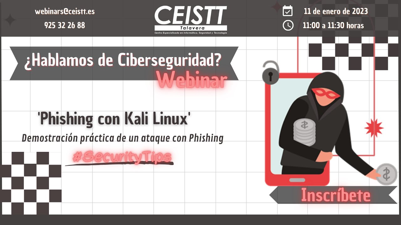 Webinar Phishing con Kali Linux