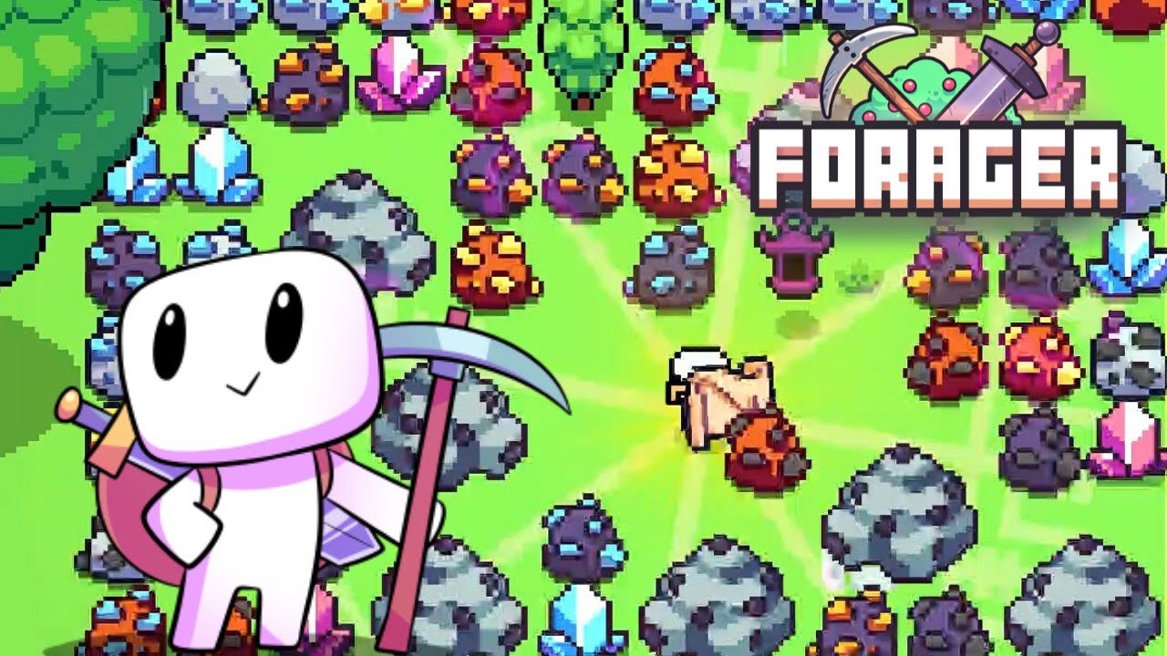Forager - How To Get Resources And XP FAST!