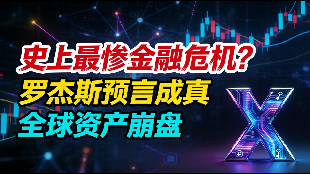 【金融危机警告】2026史上最惨金融危机已来？罗杰斯预言成真！全球资产同步崩盘！AI泡沫来了！地缘政治冲突爆发！