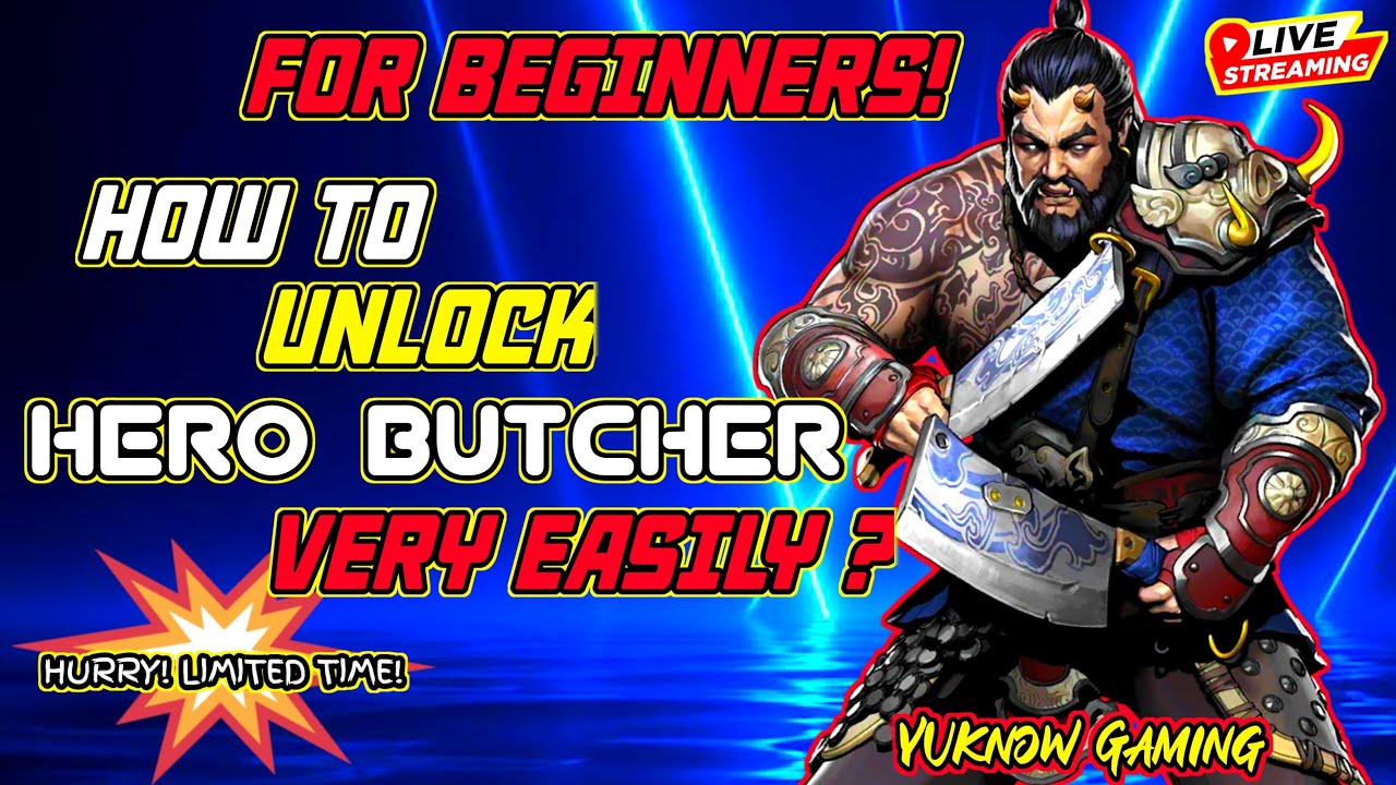 DAY 470 || 🔥 HURRY! UNLOCK BUTCHER QUICKLY 🤩  #shadowfight4live #Shadowfight4 #shadowfight