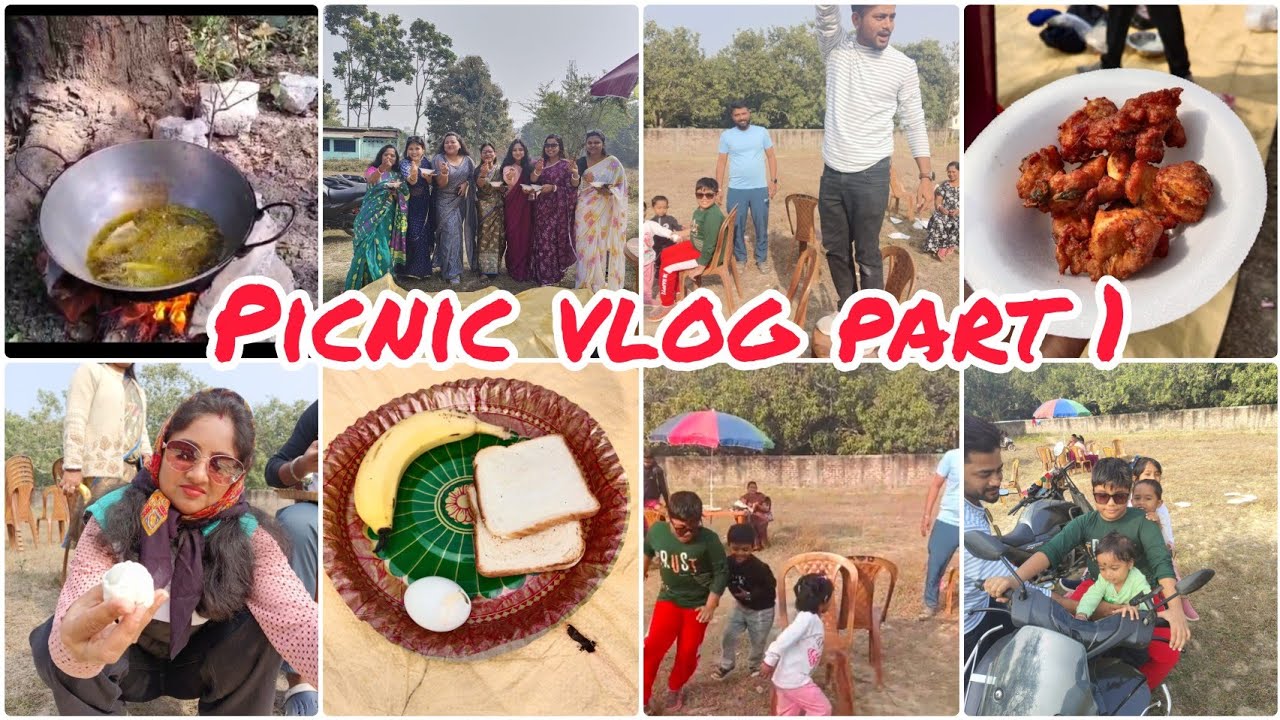অনেক দিন পর একটু দূরে কোথাও গিয়ে পিকনিক করলাম।। দারুন মজা হলো।। Picnic vlog part - 1😊😊🧿🧿