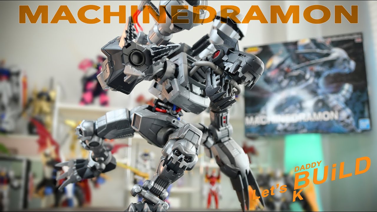 MACHINEDRAMON Plastic model kit Figure-rise Standard Amplified | ASMR Unbox & Full Build Up