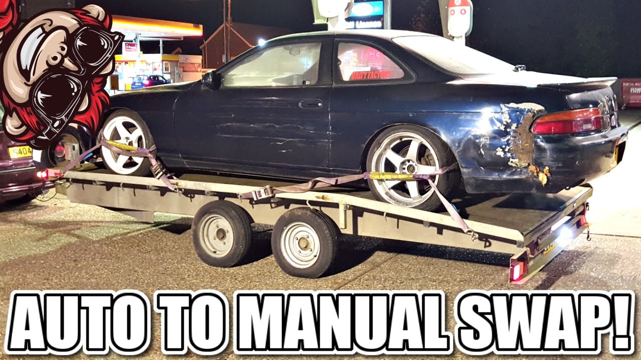 🐒 AUTO TO MANUAL TRANSMISSION SWAP 1JZ SC300 SOARER