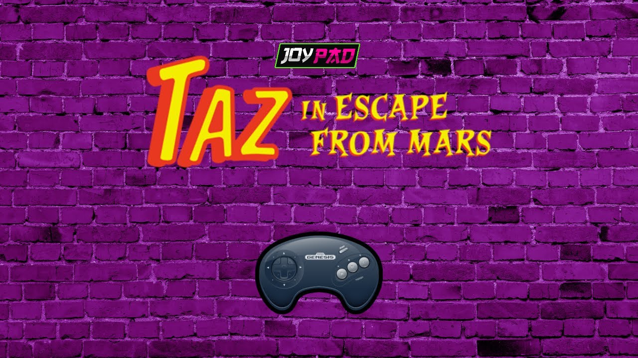 🎮 TAZ IN ESCAPE FROM MARS | Genesis | MegaDrive | MD |👨‍🦯Walkthrough