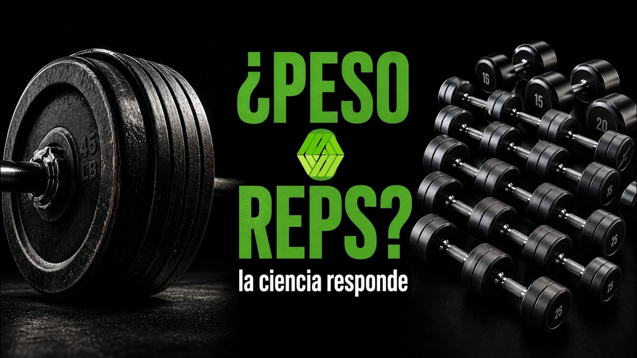 Peso vs repeticiones: cómo elegir lo mejor para ganar masa muscular #ganarmusculo #hipertrofia #gym