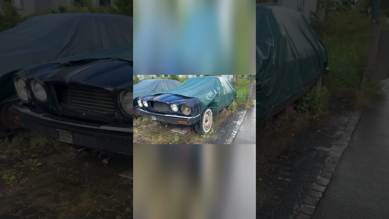 Abandoned Jaguar Saloons Sovereign and Double Six