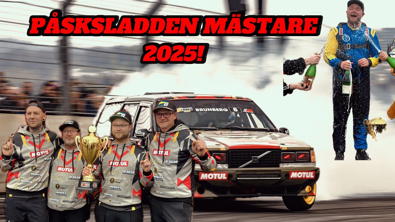 ÄNTLIGEN! PÅSKSLADDEN MÄSTARE 2025!!!