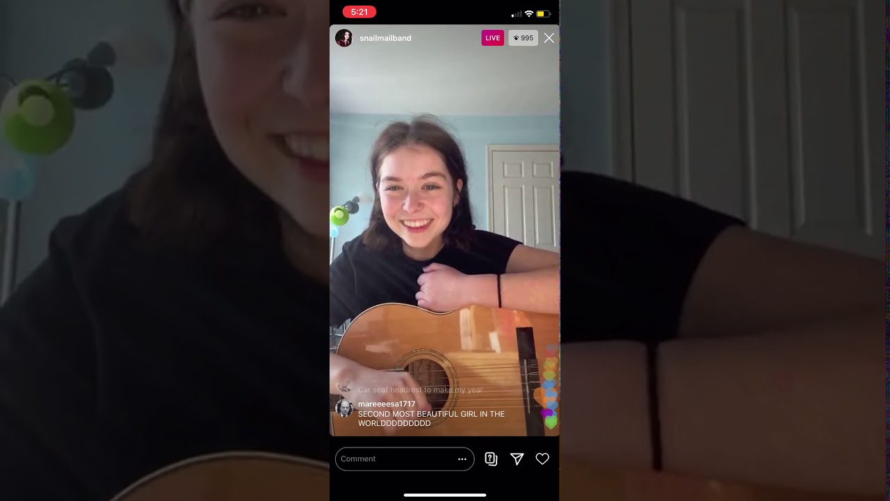 Snail Mail IG Livestream 3/27/20