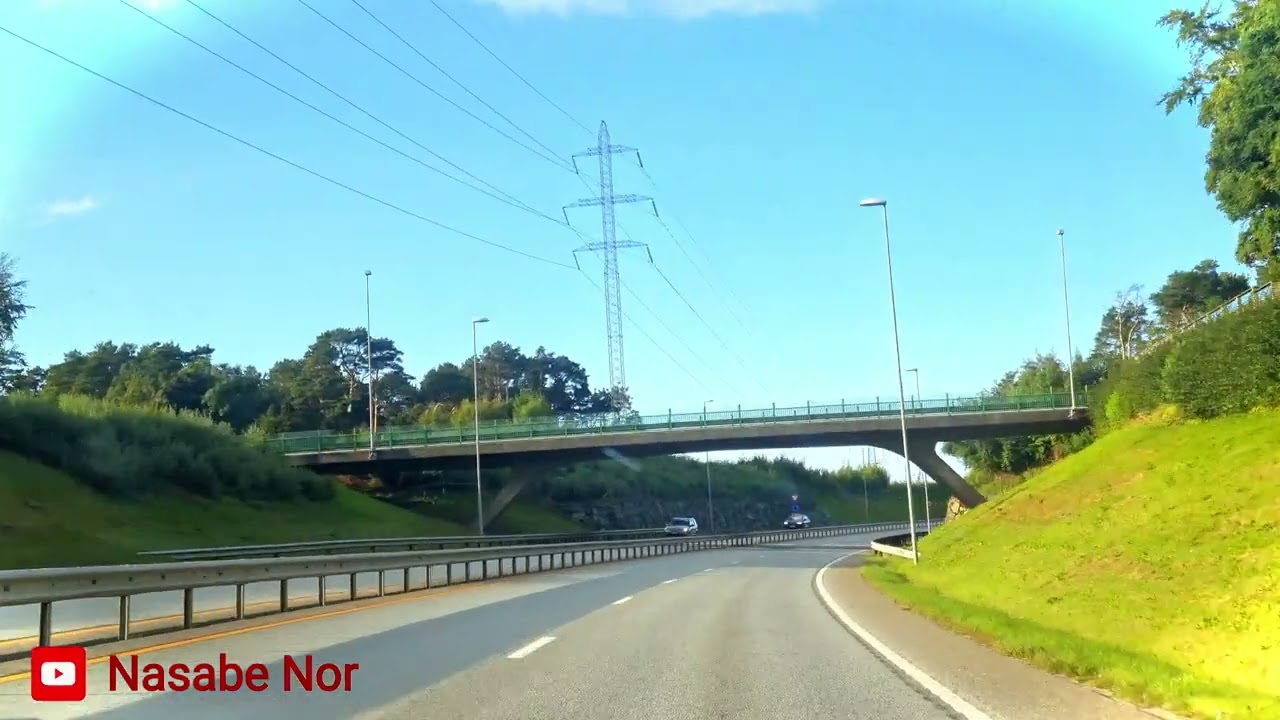 Driving in Norway ( Bryne- Klepp- Stavanger)