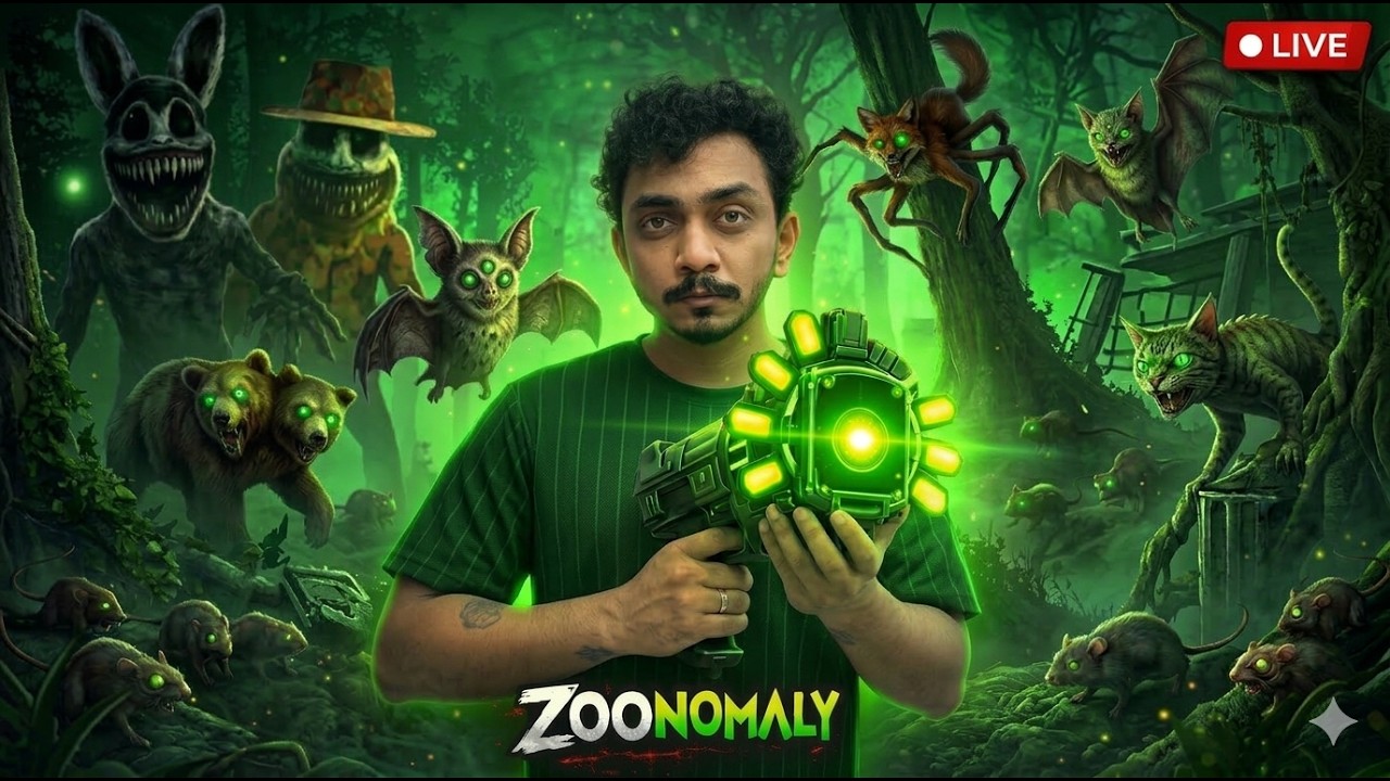 ZOONOMALY KHELTE HAI 🔥 #shortsfeed #shortslive #chainedtogethergame #shorts #live  #ericislive