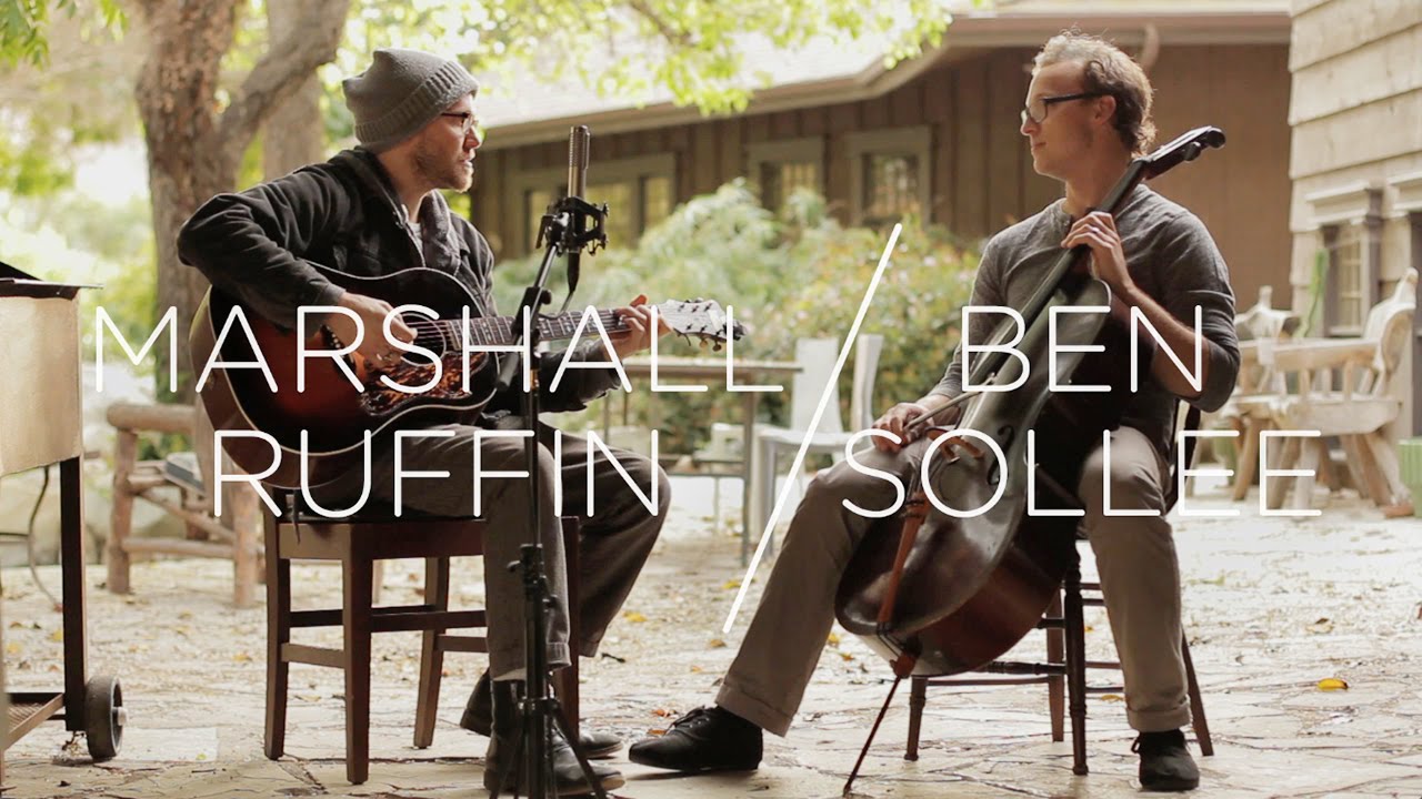 Marshall Ruffin and Ben Sollee perform an impromptu duet at Deep End Ranch