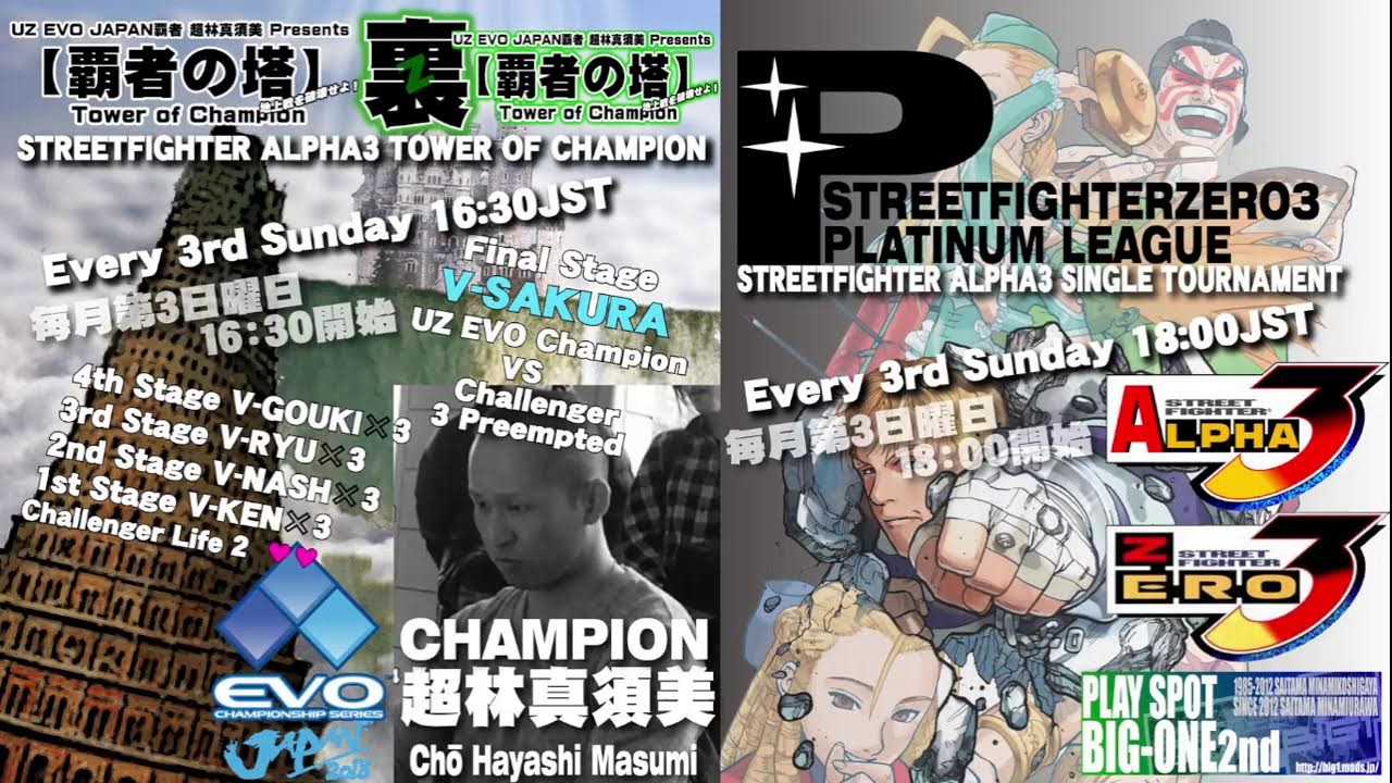 【SFA3】ストリートファイターZERO3金曜日定例対戦会　2026/2/6