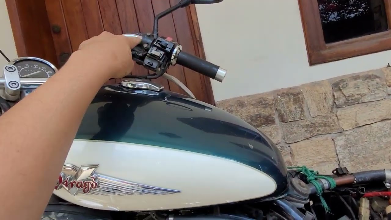 Instalando bomba a vácuo na Virago 535