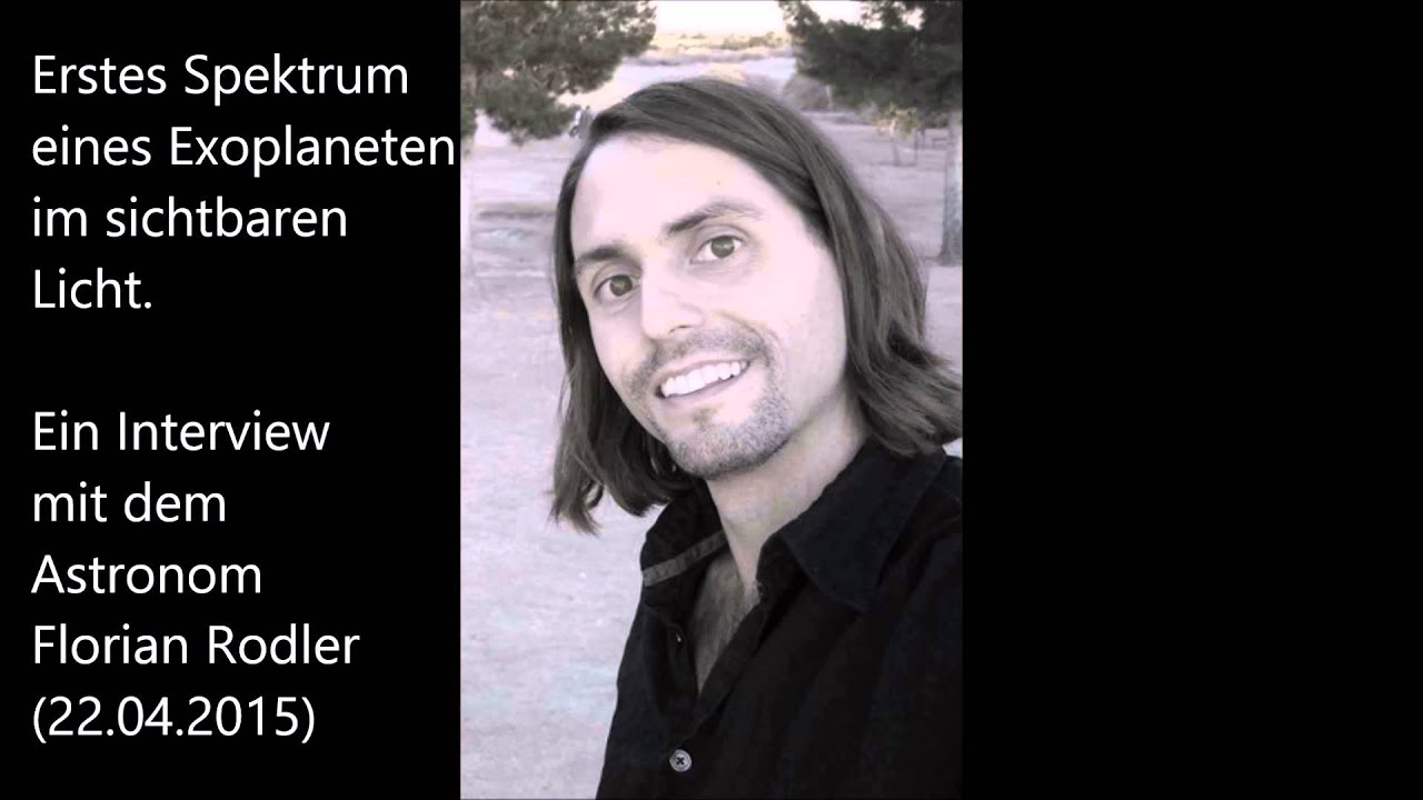 Interview zum Spektrum von 51 Pegasi b mit dem Astronom Florian Rodler