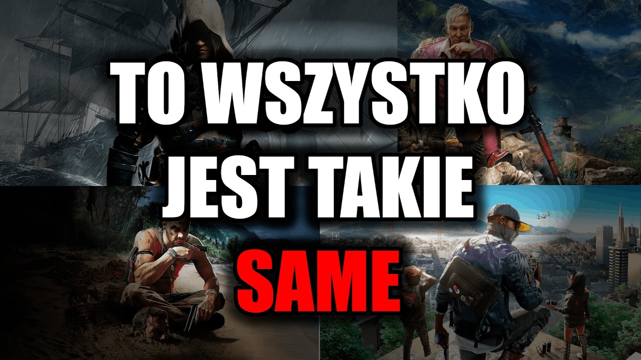 DLACZEGO KAŻDA GRA UBISOFTU JEST TAKA SAMA?