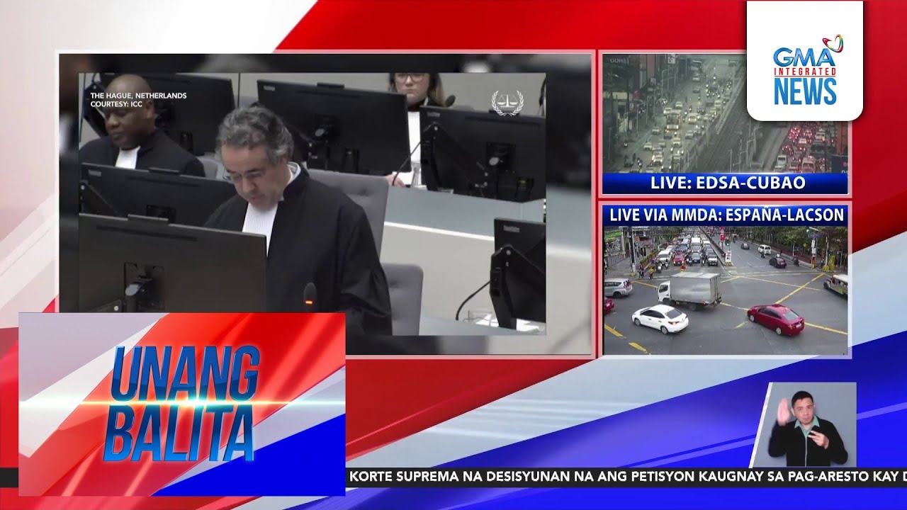 Sen. Dela Rosa at Sen. Go, kabilang sa mga pinangalanan ng ICC prosecutor bilang... | Unang Balita