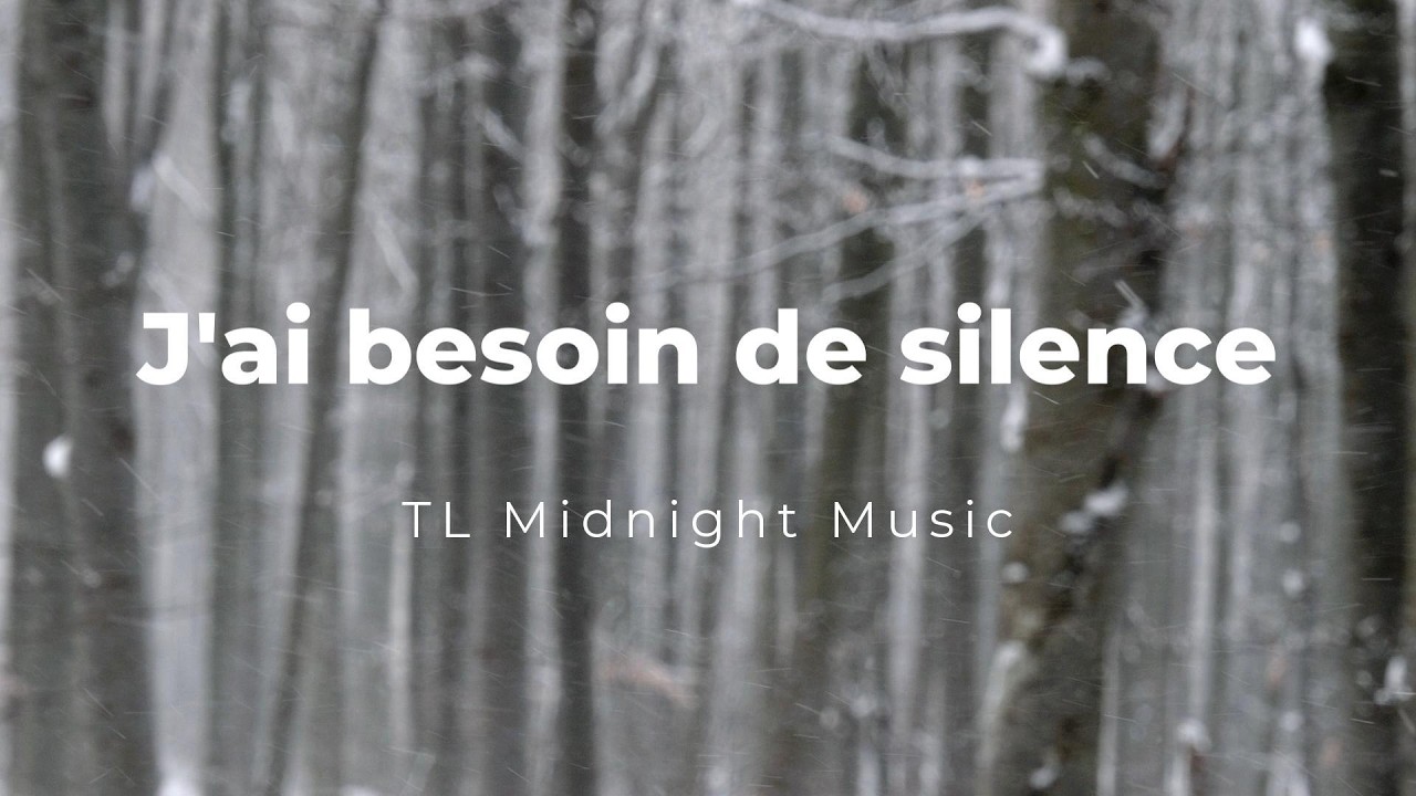 J’ai besoin de silence – Pop Calme & Atmosphérique | TL Midnight