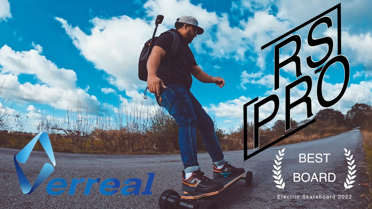 #Verreal RS PRO un #skateboard #électrique très puissant