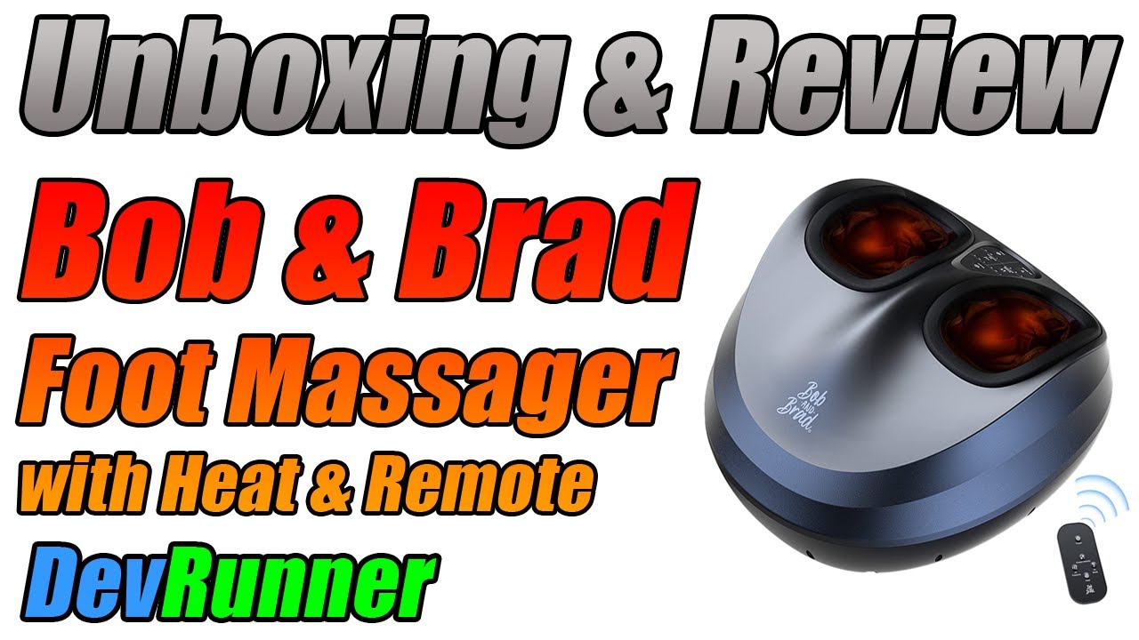 DevRunner: Unboxing & Review - Bob & Brad Foot Massager