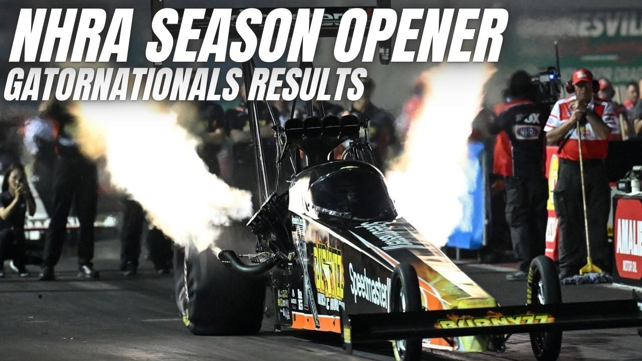 Финальные матчи турнира Gatornationals 2026 года.
