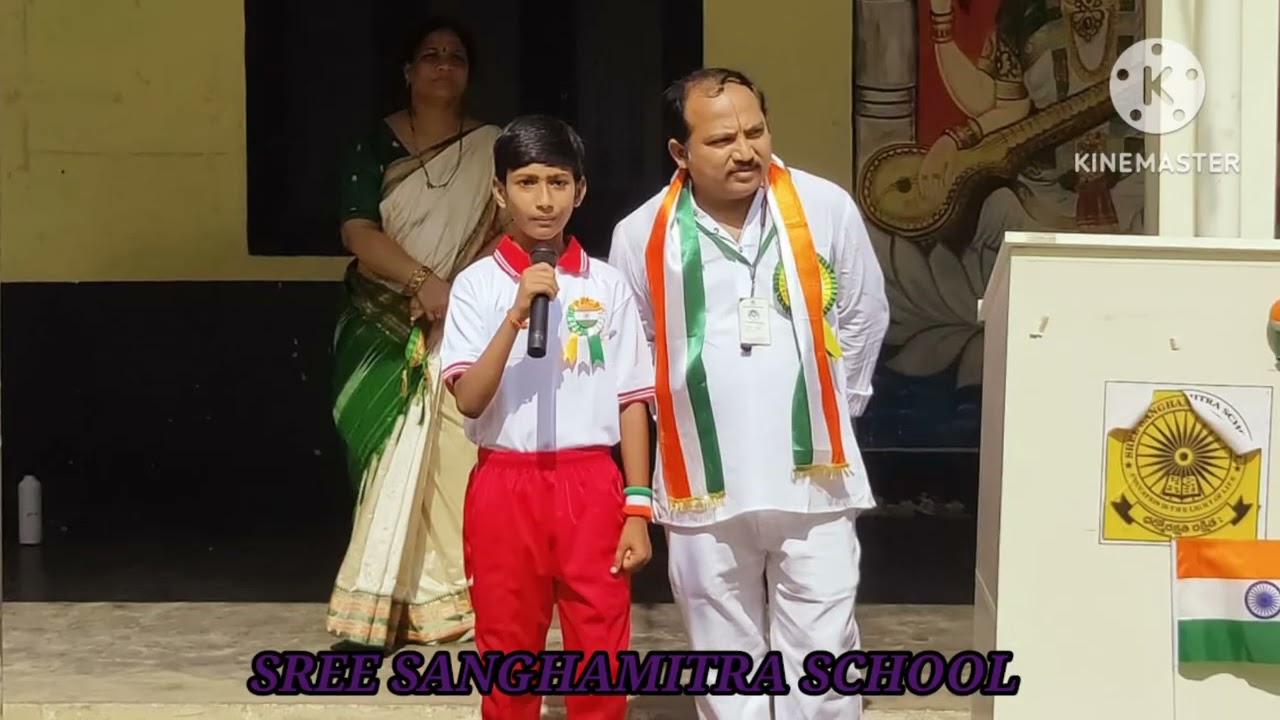 SREE SANGHAMITRA SCHOOL INDEPENDENCE DAY CELEBRATIONS 23-24
