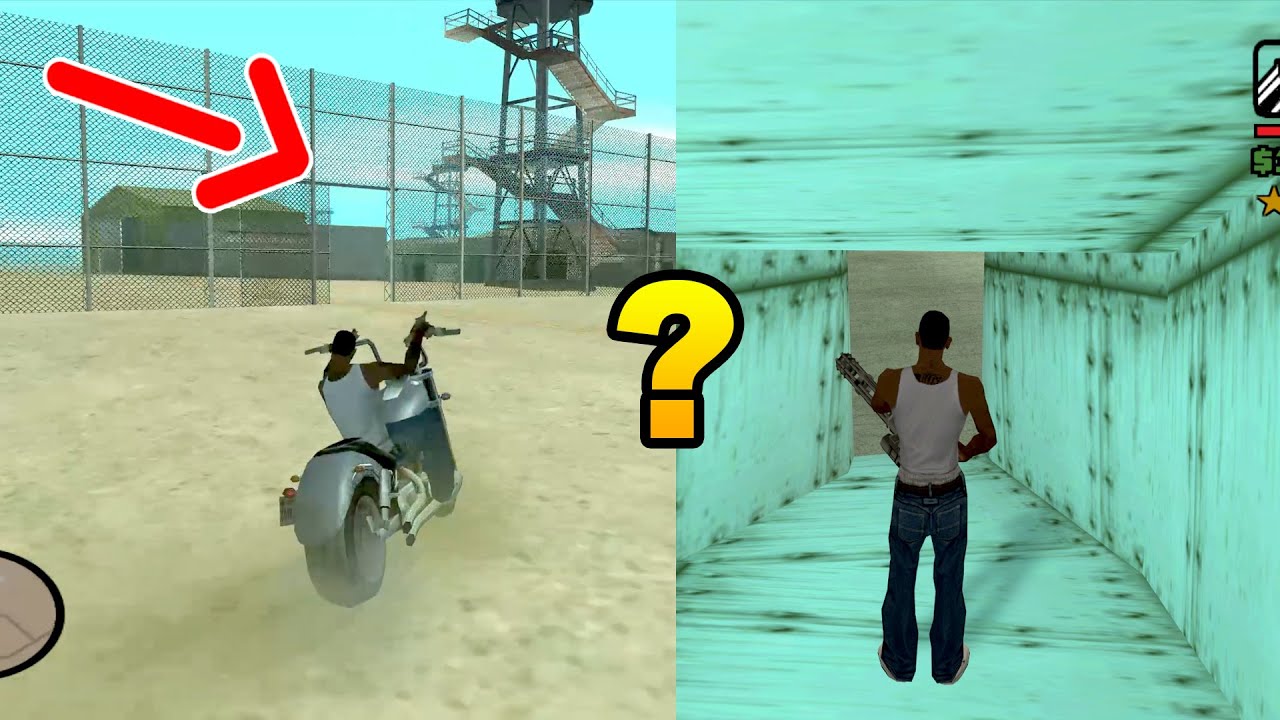 GTA SA - COMO INVADIR A AREA SECRETA DO GAME!