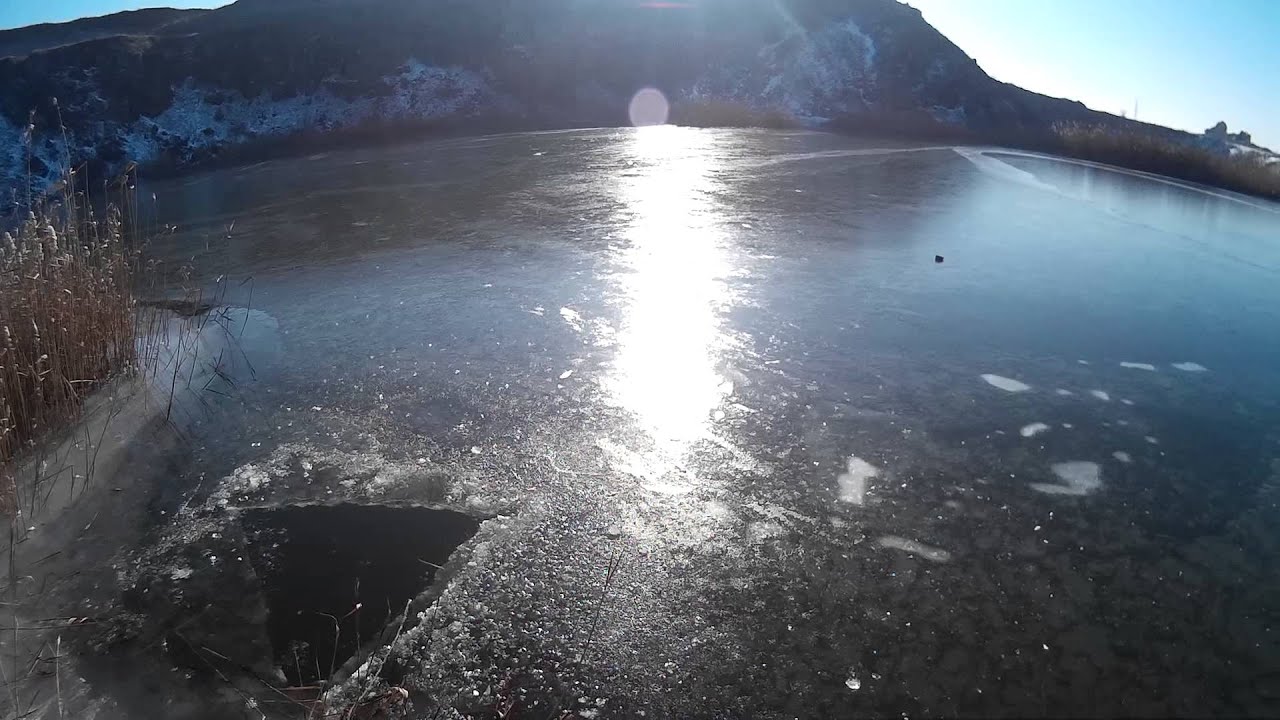 Scufundare sub gheata Zebil - Ice diving