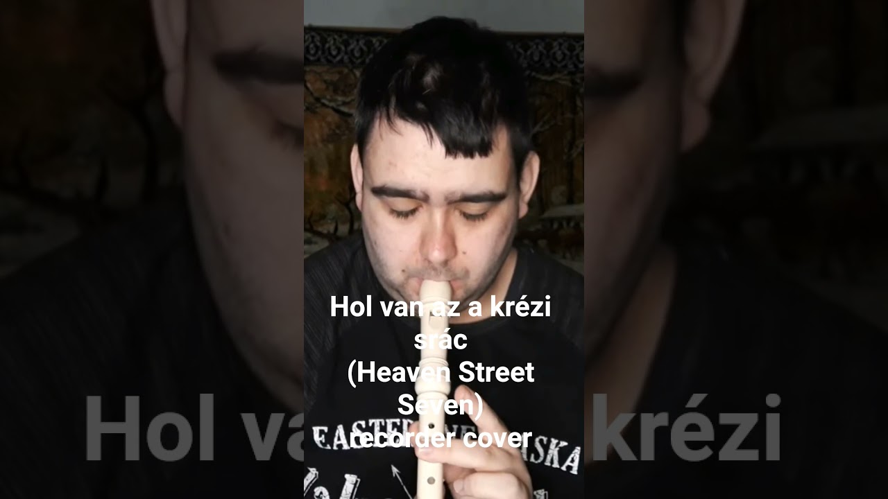 Hol van az a krézi srác (Heaven Street Seven) recorder cover 