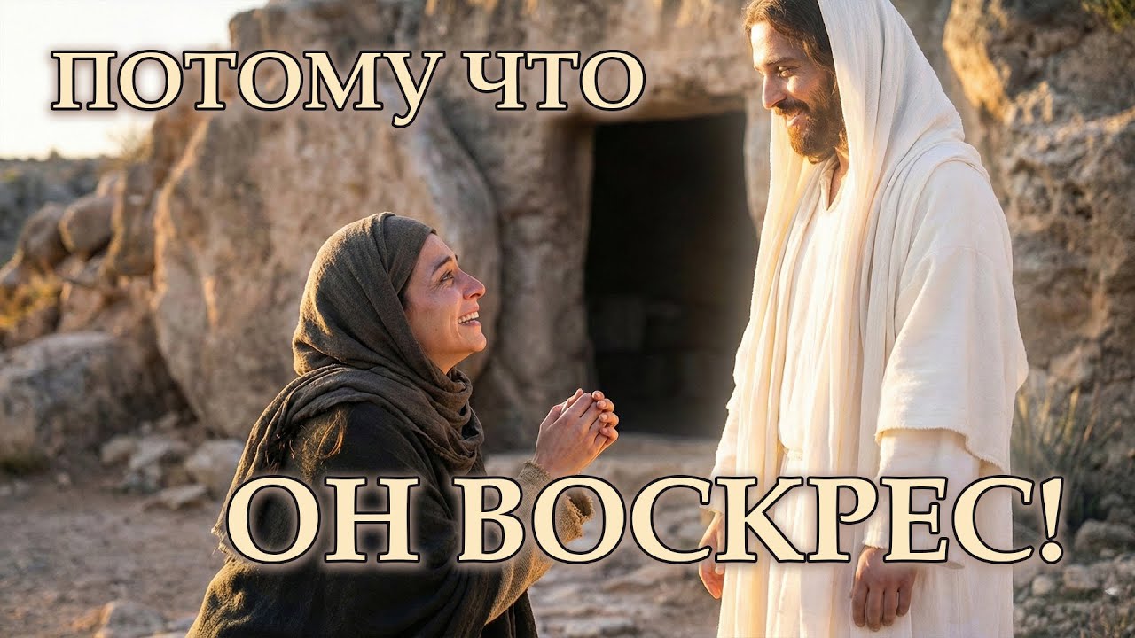 Потому что Он воскрес - КАРАОКЕ