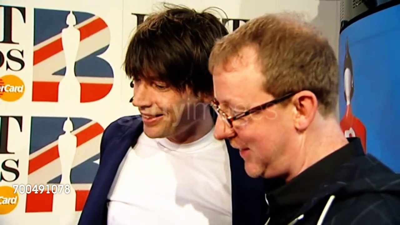 Alex James & Dave Rowntree @ 2012 Brit Awards