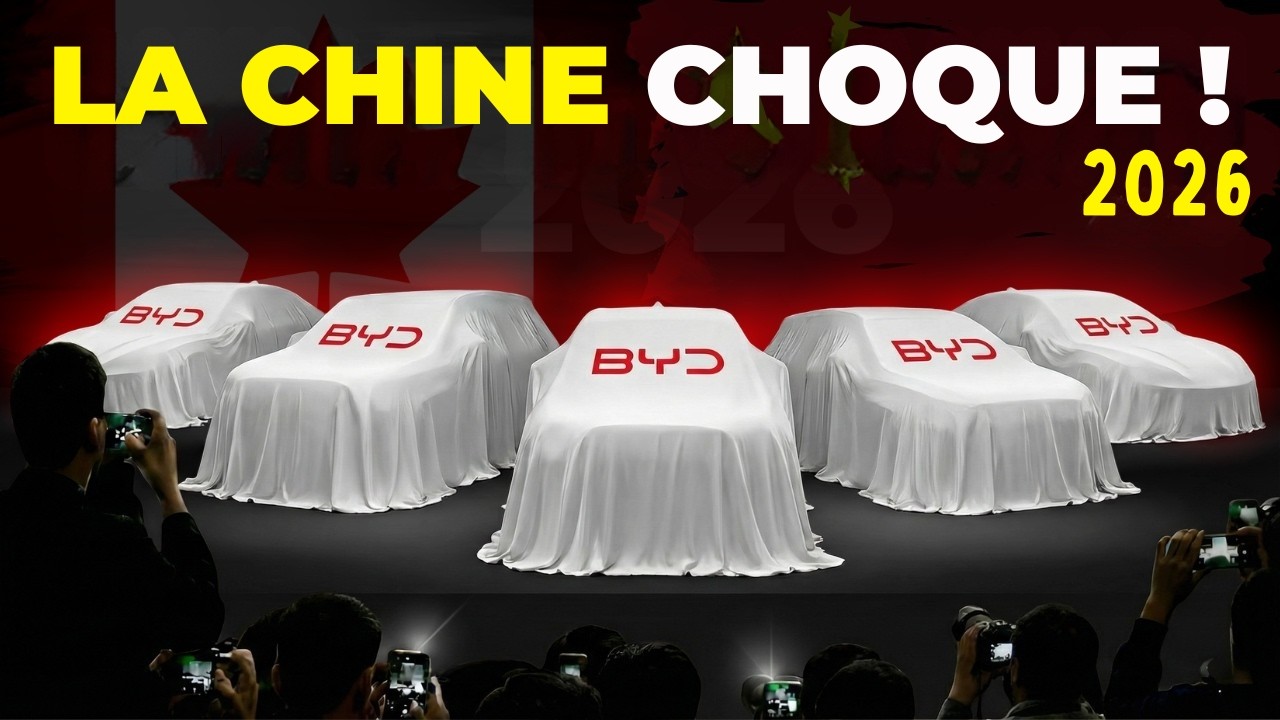 BYD lance 5 modèles au Canada qui HUMILIENT Tesla, Ford et Mercedes (les prix sont absurdes)