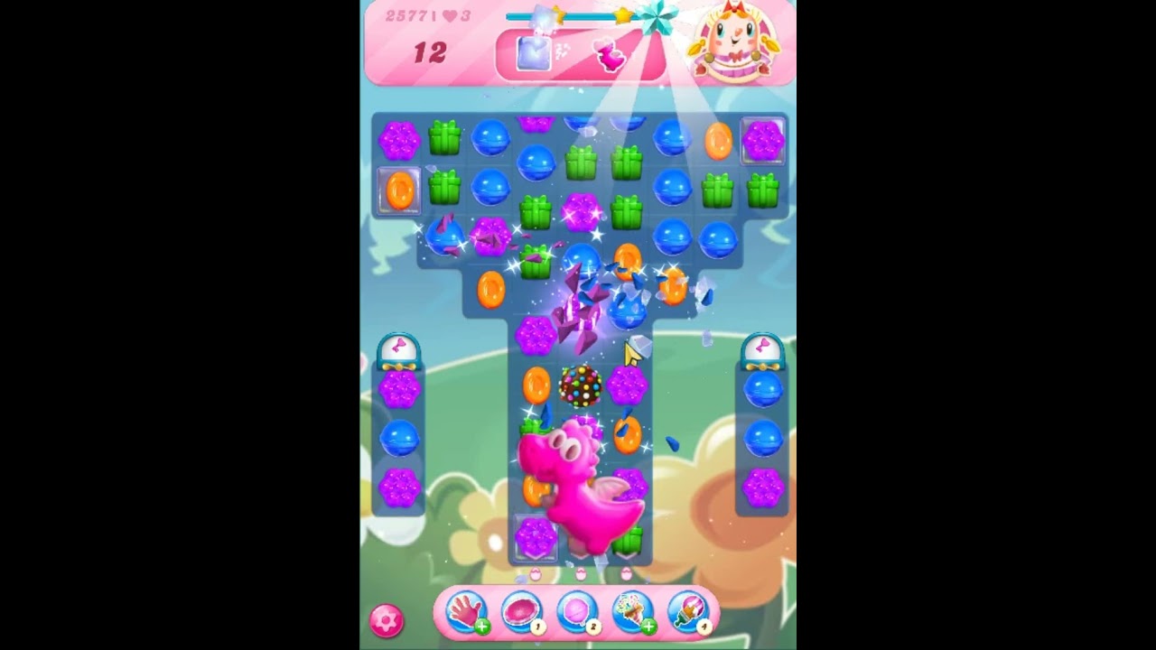 Candy Crush Saga Level 2577 Get 3 Stars, 14 Moves Completed