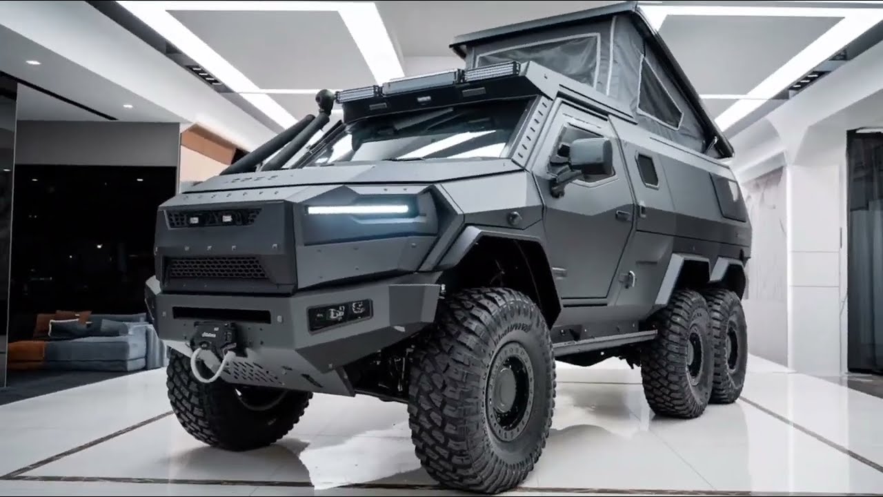 2025 Streit Group Armored Camper: The Ultimate in Safety and Luxury