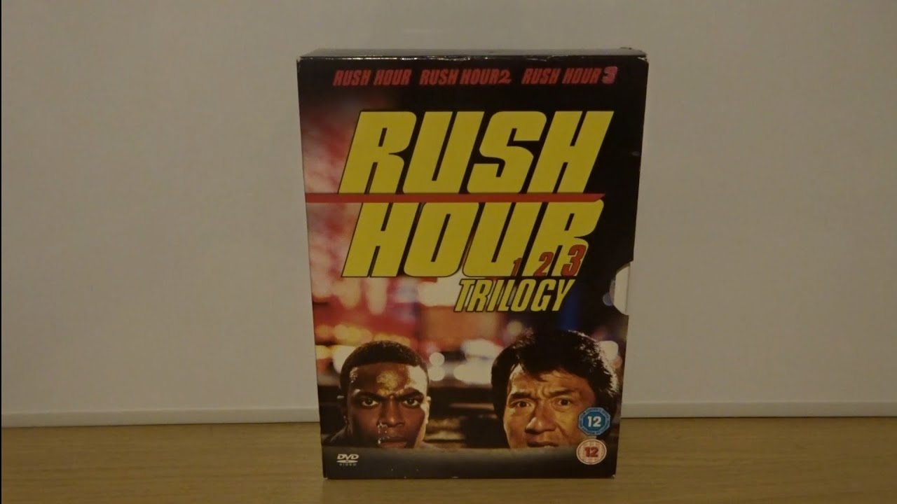 Rush Hour 1-3 Box Set (UK) DVD Unboxing