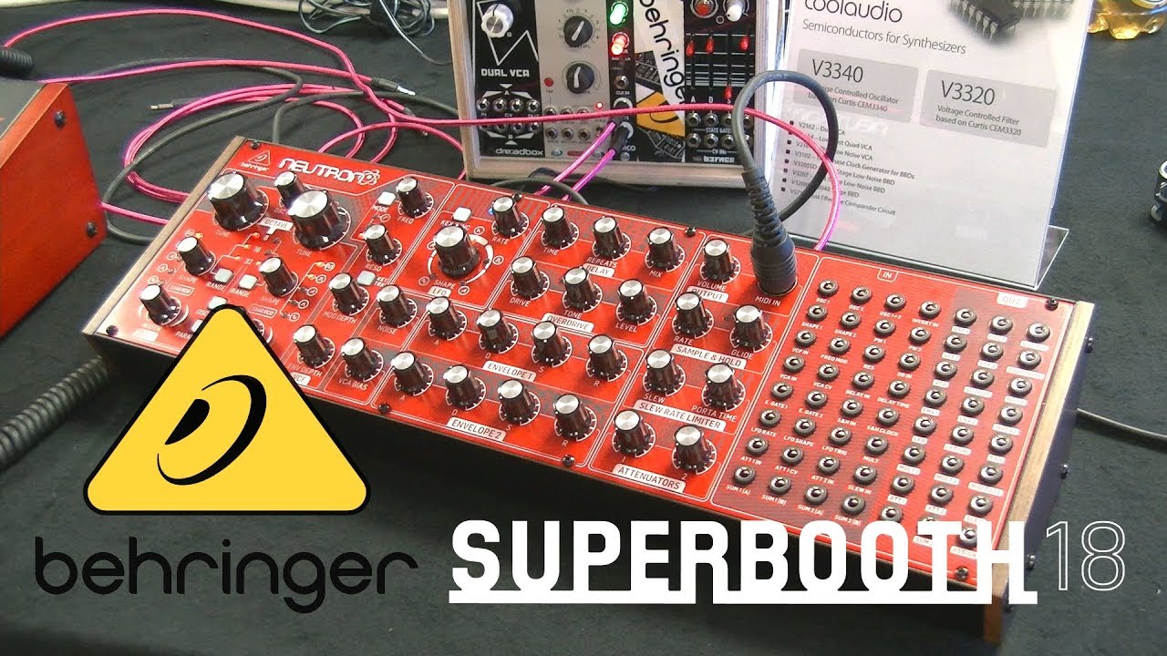 Behringer Neutron - аналоговая бомба за 299$ (Superbooth 2018)